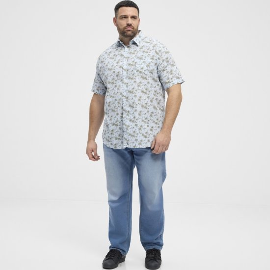 North Latitude Shirt Short Sleeve Light Blue - Koszule - Koszule 2XL-10XL
