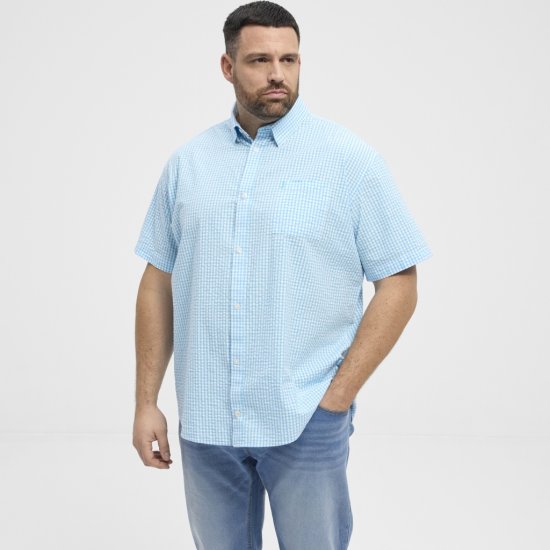 North Latitude Shirt Short Sleeve Turquoise - Koszule - Koszule 2XL-10XL