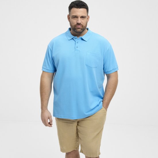 North Latitude Polo Pique Short Sleeve Turquoise - Koszulki polo - Koszulki Polo 2XL-8XL