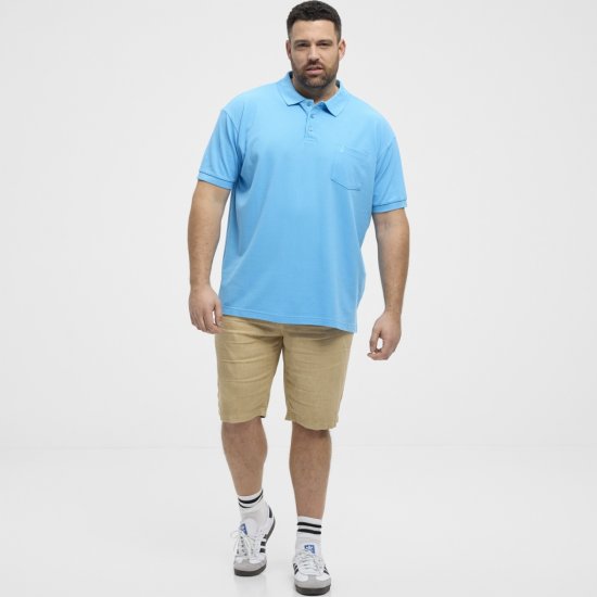 North Latitude Polo Pique Short Sleeve Turquoise - Koszulki polo - Koszulki Polo 2XL-8XL