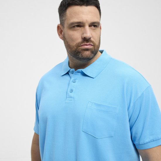 North Latitude Polo Pique Short Sleeve Turquoise - Koszulki polo - Koszulki Polo 2XL-8XL