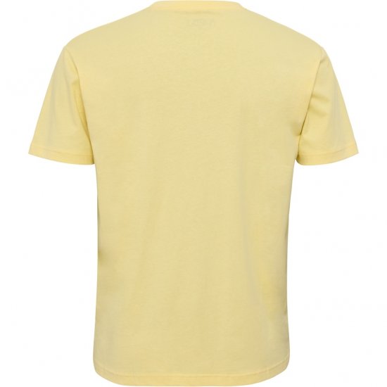 North Latitude T-Shirt Printed Short Sleeve Yellow - Koszulki - T-shirty meskie Duże Rozmiary - 2XL-14XL