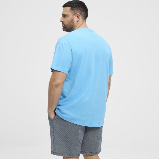 North Latitude T-Shirt Printed Turquoise - Koszulki - T-shirty meskie Duże Rozmiary - 2XL-14XL