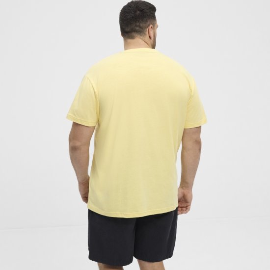 North Latitude T-Shirt Printed Yellow - Koszulki - T-shirty meskie Duże Rozmiary - 2XL-14XL