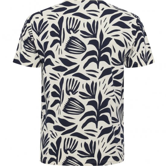 North Latitude T-shirt Allover Printed Navy - Koszulki - T-shirty meskie Duże Rozmiary - 2XL-14XL