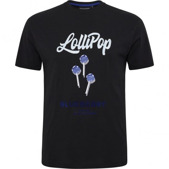 North Latitude T-Shirt Lollipop Black - Koszulki - T-shirty meskie Duże Rozmiary - 2XL-14XL