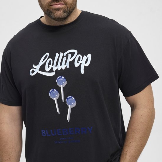 North Latitude T-Shirt Lollipop Black - Koszulki - T-shirty meskie Duże Rozmiary - 2XL-14XL