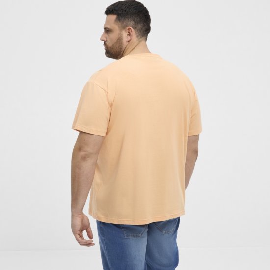 North Latitude T-Shirt Summer Peach - Koszulki - T-shirty meskie Duże Rozmiary - 2XL-14XL