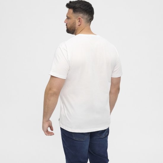 North Latitude T-Shirt 2-Pack White - Koszulki - T-shirty meskie Duże Rozmiary - 2XL-14XL
