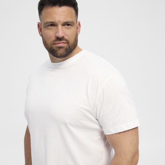 North Latitude T-Shirt 2-Pack White - Koszulki - T-shirty meskie Duże Rozmiary - 2XL-14XL