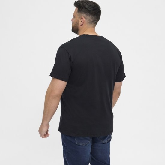 North Latitude T-Shirt 2-Pack Black - Koszulki - T-shirty meskie Duże Rozmiary - 2XL-14XL