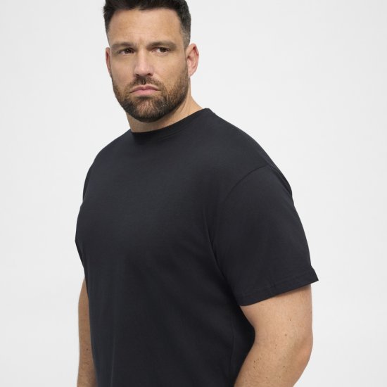 North Latitude T-Shirt 2-Pack Black - Koszulki - T-shirty meskie Duże Rozmiary - 2XL-14XL