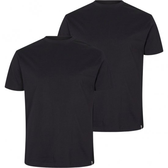 North Latitude T-Shirt 2-Pack Black - Koszulki - T-shirty meskie Duże Rozmiary - 2XL-14XL