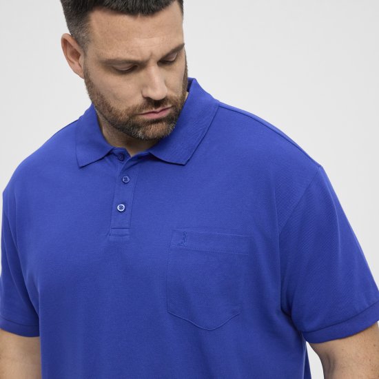 North Latitude Polo Pique Short Sleeve Cobalt Blue - Koszulki polo - Koszulki Polo 2XL-8XL