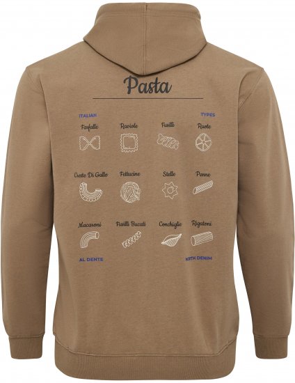 North Latitude Hoodie with Zipper Dark Sand - Bluzy & bluzy z kapturem - Bluzy & Bluzy z kapturem 2XL-12XL