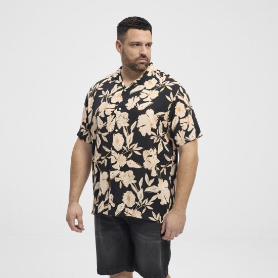 North Latitude Shirt Cuba Short Sleeve Navy - Koszule - Koszule 2XL-10XL