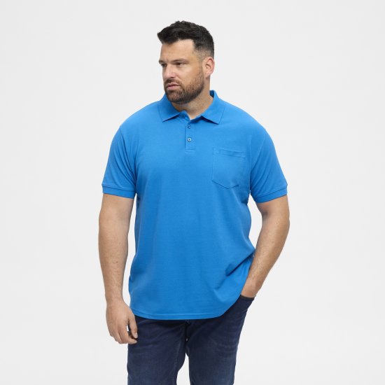 North Latitude Polo Short Sleeve Blue - Koszulki polo - Koszulki Polo 2XL-8XL