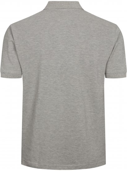 North Latitude Polo Short Sleeve Grey TALL - ODZIEŻ MĘSKA MT-6XLT - WYSOKIE-rozmiary