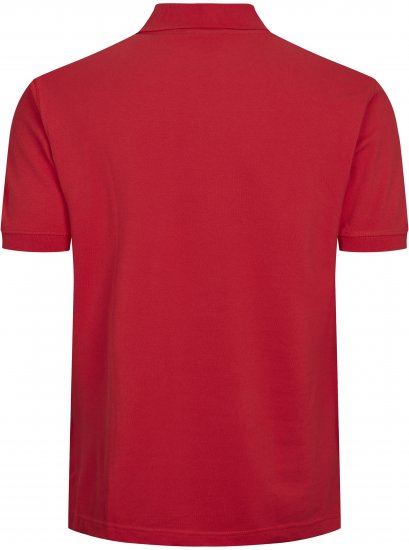 North Latitude Polo Short Sleeve Red TALL - ODZIEŻ MĘSKA MT-6XLT - WYSOKIE-rozmiary