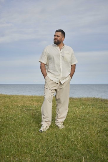 North Latitude 51143 Dress Pants Jog Style Beige - Dżinsy & spodnie - Dżinsy i Spodnie - W40-W70