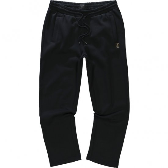 JP1880 Sweatpants Joggers Straight Cut Basic Fit Black TALL - ODZIEŻ MĘSKA MT-6XLT - WYSOKIE-rozmiary