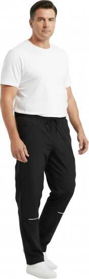 Dobsom Walker Lekkie Spodnie Wiatroszczelne Czarne - Odzież sportowa - Odzież sportowa 2XL-10XL