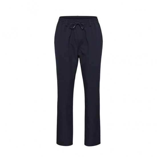North Latitude Dress Pants Elastic Waist Navy Blue - Spodnie - Spodnie Męskie Duże Rozmiary