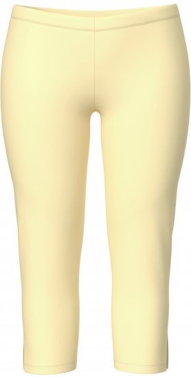 Ulla Popken Basic Stretch Knit Capris Orange - Jeansy & Spodnie w Dużych Rozmiarach – Plus Size - 
