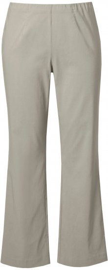 Ulla Popken Classic Stretch Bengaline Comfort Pants Brown - Jeansy & Spodnie w Dużych Rozmiarach – Plus Size - 