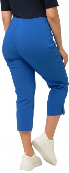 Ulla Popken Stretch Basic Bengaline Capri Pants Royal Blue - Jeansy & Spodnie w Dużych Rozmiarach – Plus Size - 