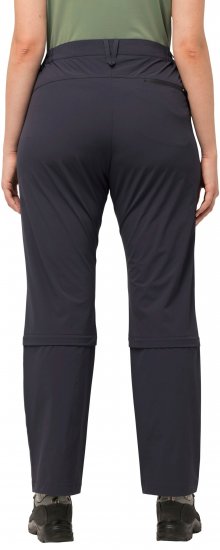 Ulla Popken Versatile Zip Off Leg Quick Dry Stretch Pants Graphite Grey - Jeansy & Spodnie w Dużych Rozmiarach – Plus Size - 