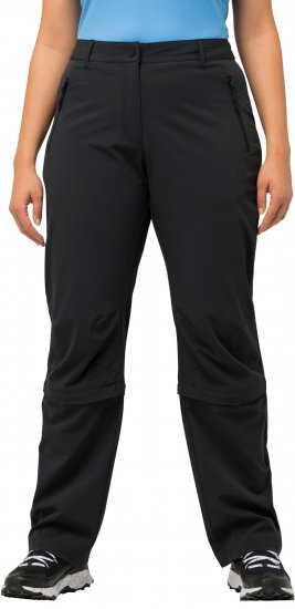 Ulla Popken Versatile Zip Off Leg Quick Dry Stretch Pants Navy - Jeansy & Spodnie w Dużych Rozmiarach – Plus Size - 