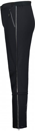 Ulla Popken Zip Off Reflective Detail Funtional Powerstretch Pants Black - Jeansy & Spodnie w Dużych Rozmiarach – Plus Size - 