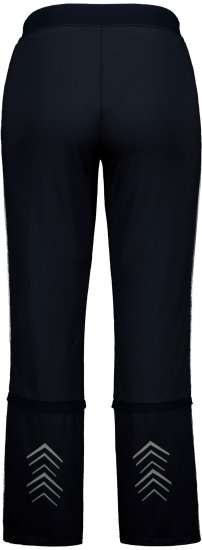 Ulla Popken Zip Off Reflective Detail Funtional Powerstretch Pants Navy - Jeansy & Spodnie w Dużych Rozmiarach – Plus Size - 