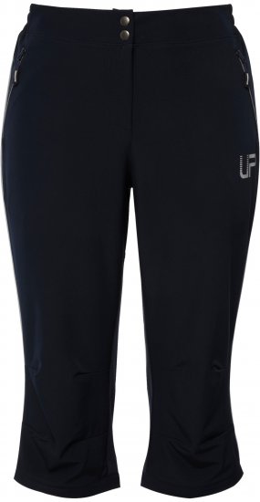 Ulla Popken Zip Off Reflective Detail Funtional Powerstretch Pants Navy - Jeansy & Spodnie w Dużych Rozmiarach – Plus Size - 