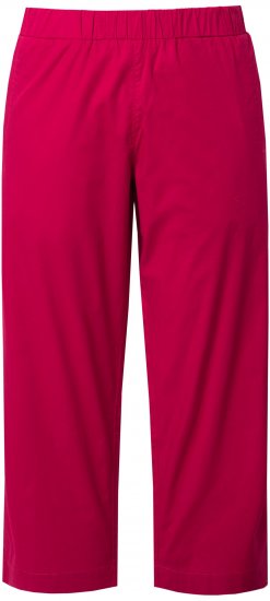 Ulla Popken Wide Leg Ruby Fit Stretch Chino Pants Salsa - Jeansy & Spodnie w Dużych Rozmiarach – Plus Size - 
