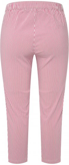 Ulla Popken Stretch Blend Bengaline Pants Pale Lilac - Jeansy & Spodnie w Dużych Rozmiarach – Plus Size - 