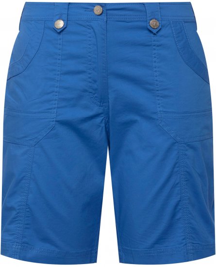 Ulla Popken Cargo Bermuda Shorts Royal Blue - Jeansy & Spodnie w Dużych Rozmiarach – Plus Size - 