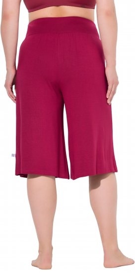 Ulla Popken Wide Leg Flared Bermuda Shorts - Jeansy & Spodnie w Dużych Rozmiarach – Plus Size - 
