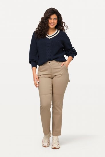 Ulla Popken Bootcut Carpenter Jeans Dark Putty - Ulla Popken - Ulla Popken Odzież Plus Size
