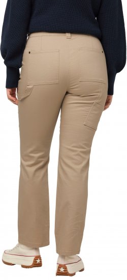 Ulla Popken Bootcut Carpenter Jeans Dark Putty - Jeansy & Spodnie w Dużych Rozmiarach – Plus Size - 