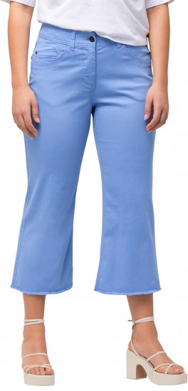 Ulla Popken Mary Crop Jeans Cloud Blue - Jeansy & Spodnie w Dużych Rozmiarach – Plus Size - 