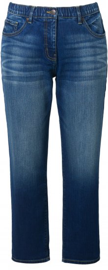 Ulla Popken Boyfriend Jeans Blue Denim - Jeansy & Spodnie w Dużych Rozmiarach – Plus Size - 