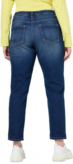 Ulla Popken Boyfriend Jeans Blue Denim - Jeansy & Spodnie w Dużych Rozmiarach – Plus Size - 