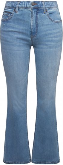 Ulla Popken Bootcut Marie Jeans Light Blue Denim - Jeansy & Spodnie w Dużych Rozmiarach – Plus Size - 