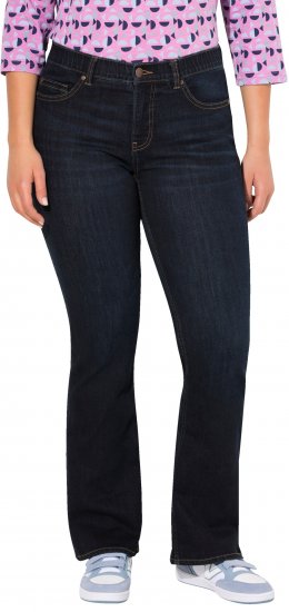 Ulla Popken Bootcut Marie Jeans Grey Denim - Jeansy & Spodnie w Dużych Rozmiarach – Plus Size - 