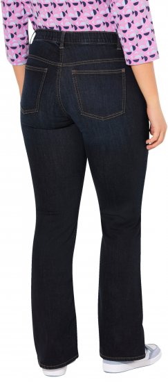 Ulla Popken Bootcut Marie Jeans Grey Denim - Jeansy & Spodnie w Dużych Rozmiarach – Plus Size - 