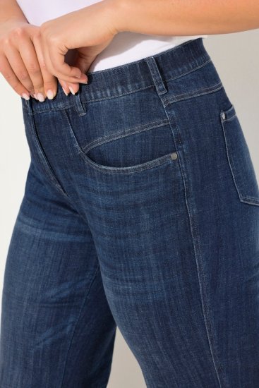 Ulla Popken Bootcut Stretch Fit Jeans Blue - Ulla Popken - Ulla Popken Odzież Plus Size