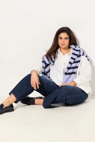Ulla Popken Bootcut Stretch Fit Jeans Blue - Ulla Popken - Ulla Popken Odzież Plus Size