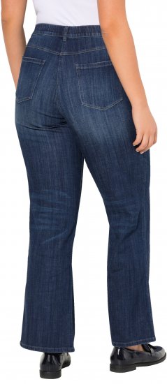 Ulla Popken Bootcut Stretch Fit Jeans Blue - Jeansy & Spodnie w Dużych Rozmiarach – Plus Size - 